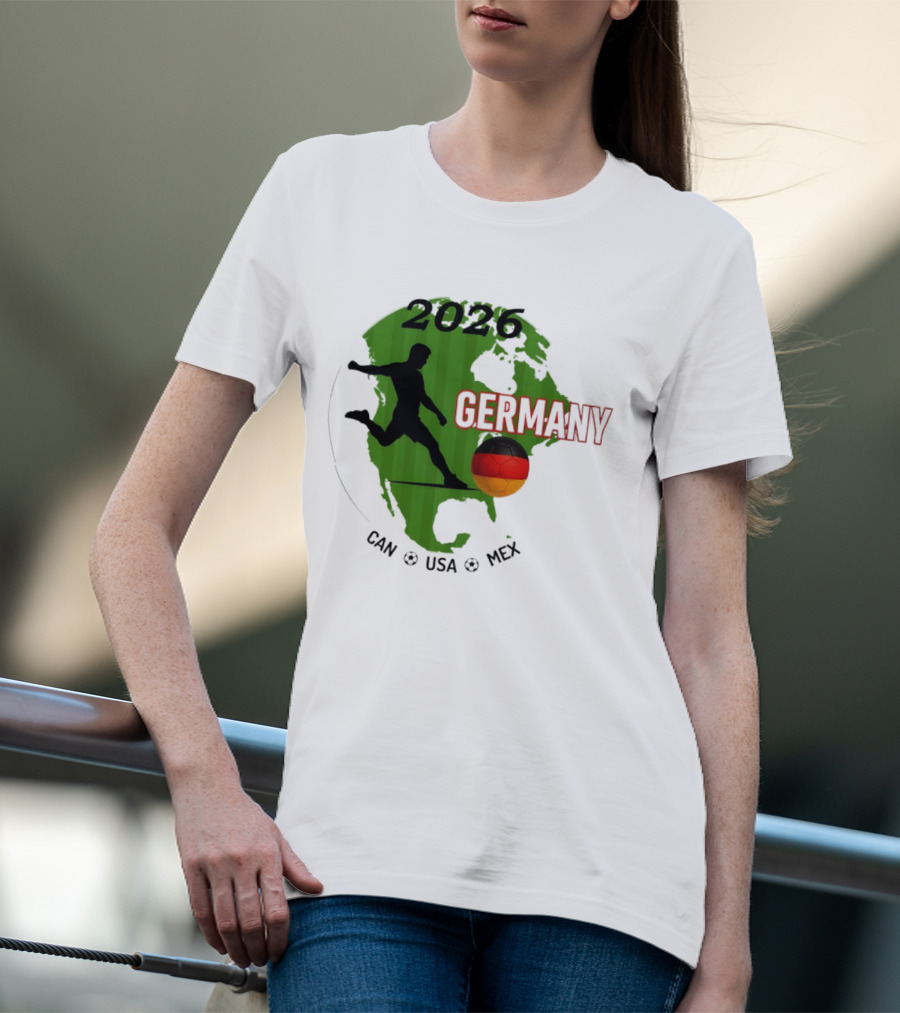 2026 Germany Football CAN USA MEX Soccer World Cup T-Shirt
