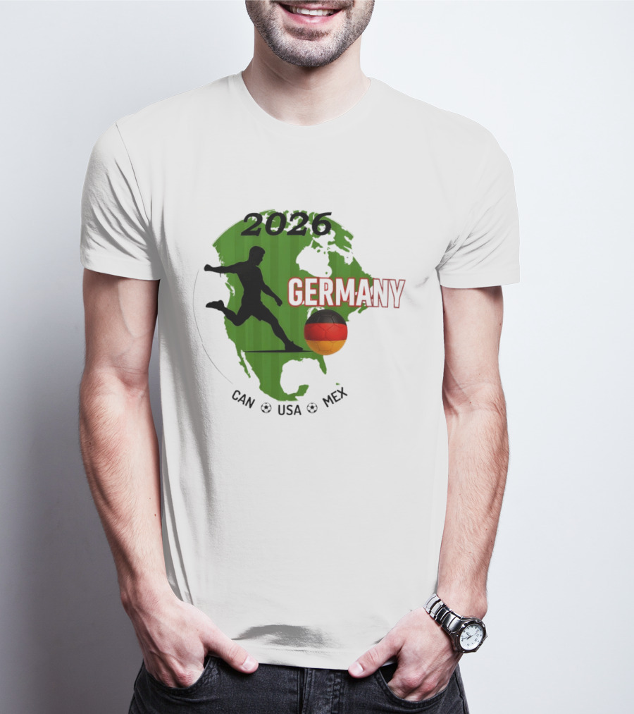 2026 Germany Football CAN USA MEX Soccer World Cup T-Shirt