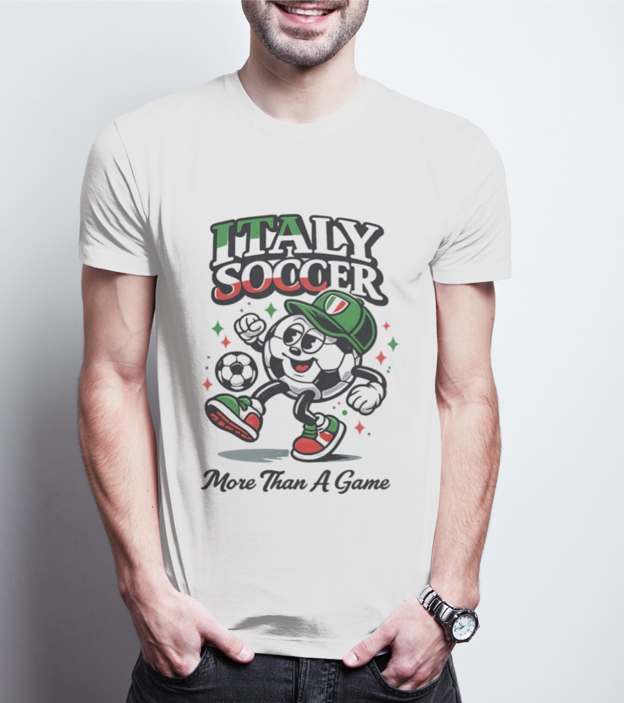 Italy Soccer More Than A Game Ball T-Shirt