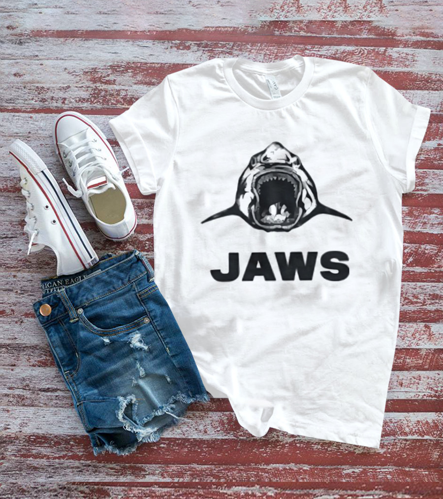 Jaws Iconic Shark Open Mouth T-Shirt