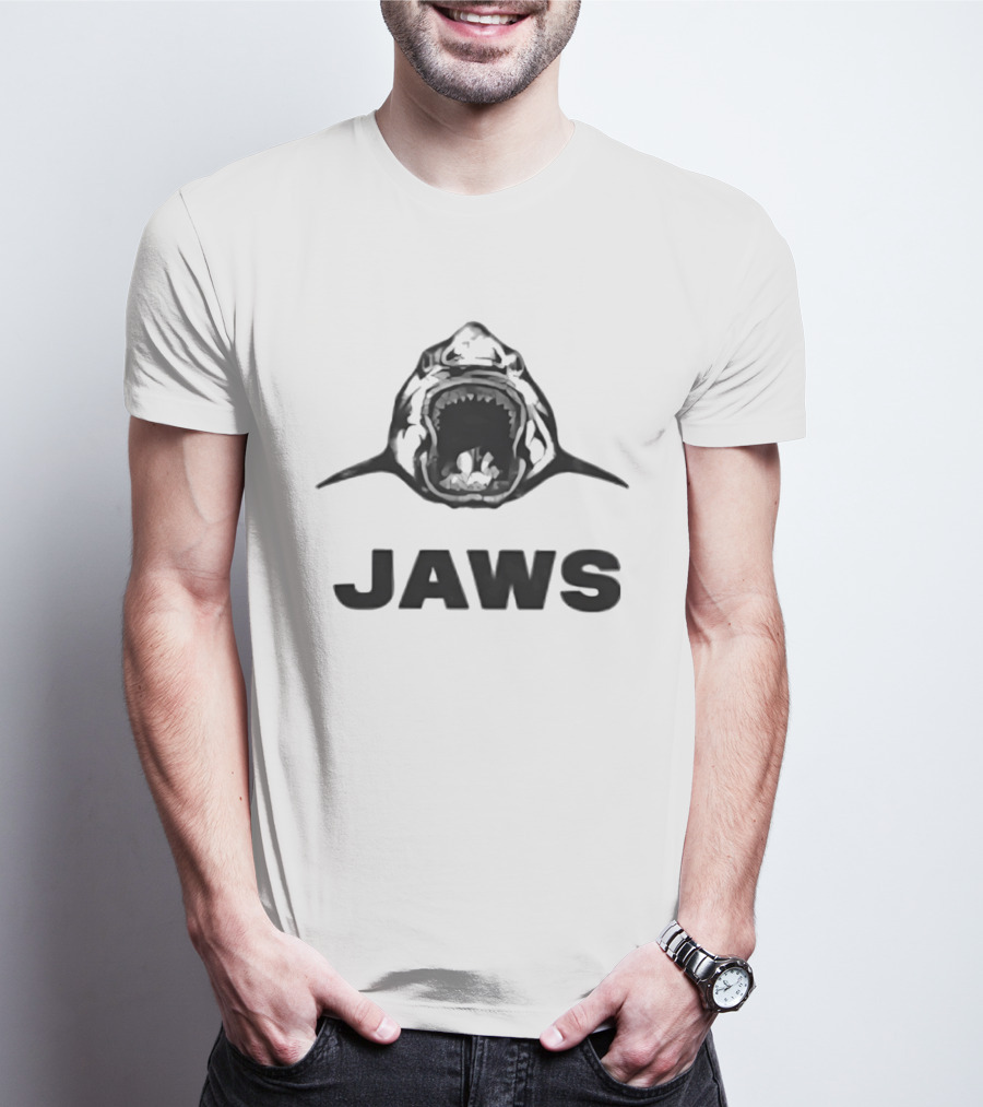 Jaws Iconic Shark Open Mouth T-Shirt