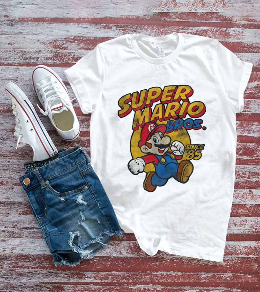 Super Mario Bros Since 85 T-Shirt