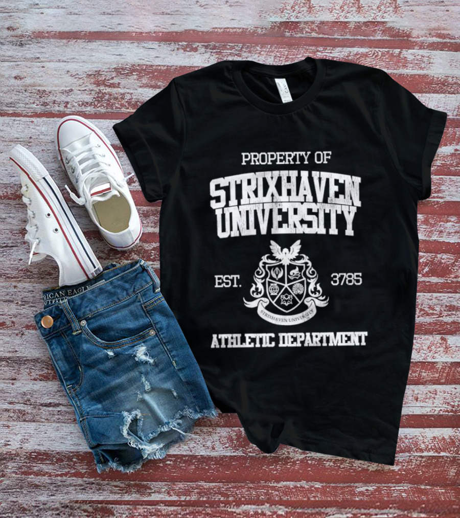Property Of Strixhaven University Athletic Department Est 3785 Vintage Crest T-Shirt