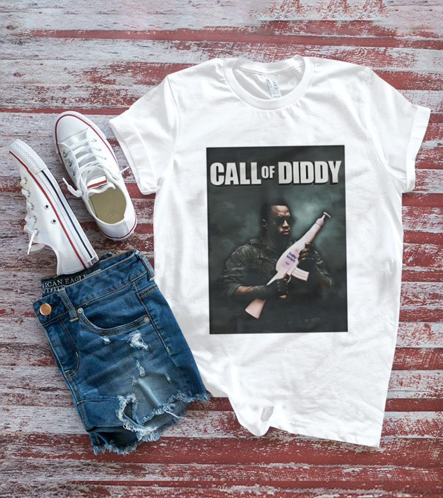Call Of Diddy Baby Bottle Warrior T-Shirt
