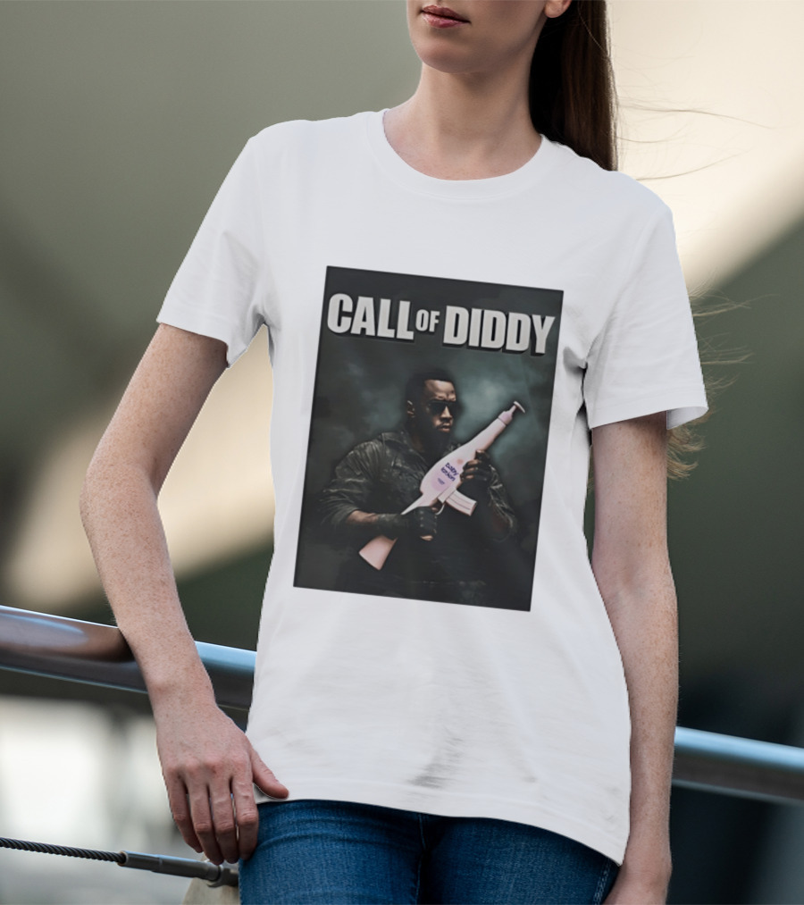 Call Of Diddy Baby Bottle Warrior T-Shirt