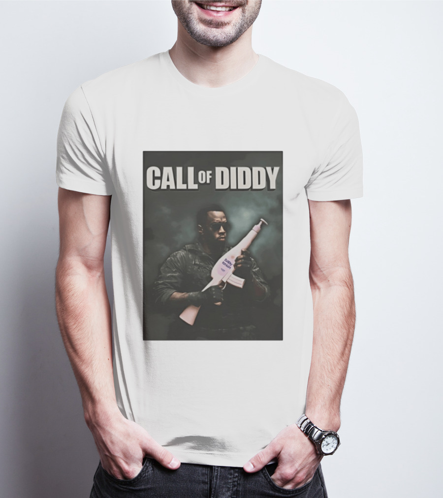 Call Of Diddy Baby Bottle Warrior T-Shirt
