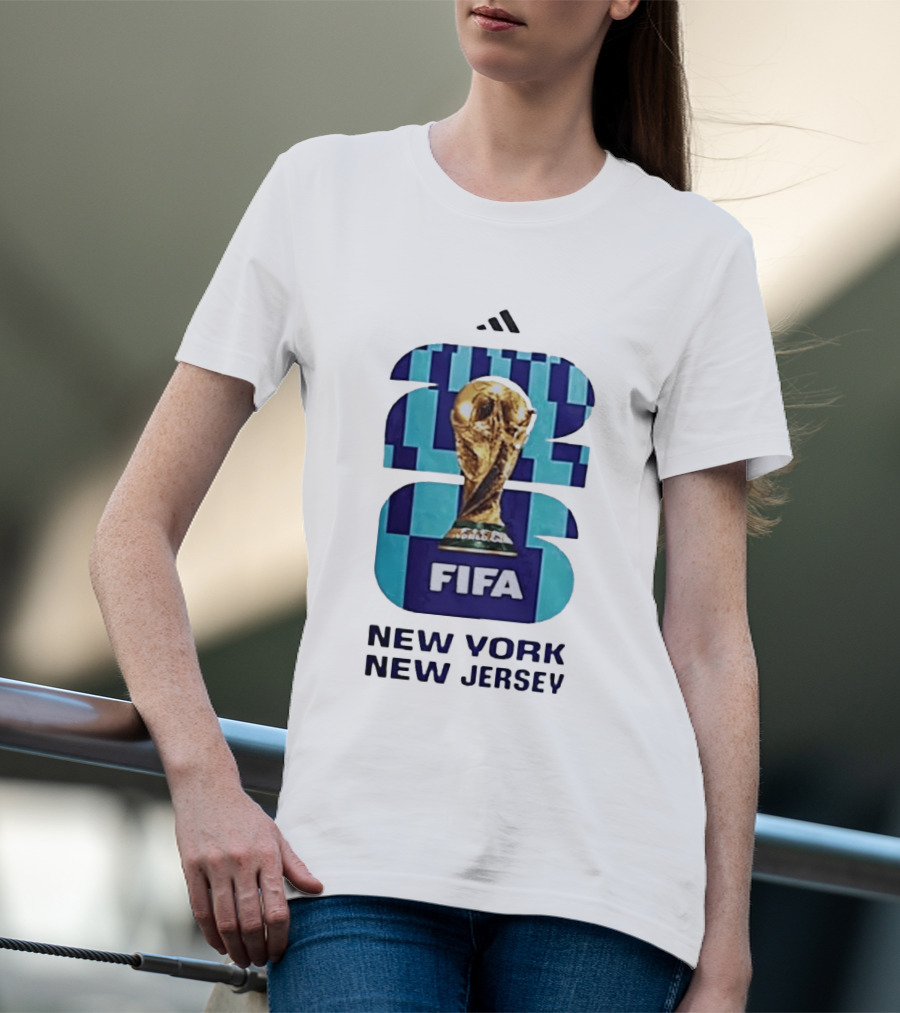FIFA World Cup 2026 New York New Jersey Host City Soccer Event T-Shirt