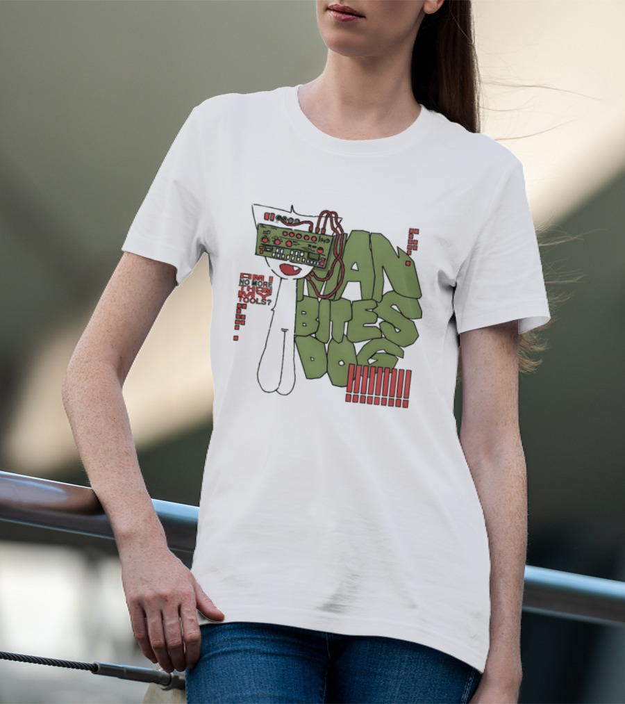 Man Bites Dog MF DOOM Am I No More Than My Tools T-Shirt