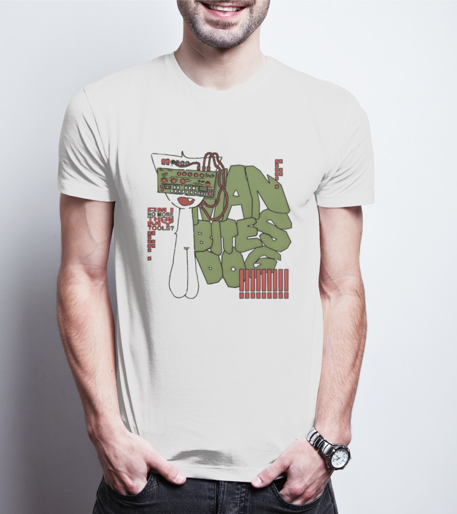 Man Bites Dog MF DOOM Am I No More Than My Tools T-Shirt