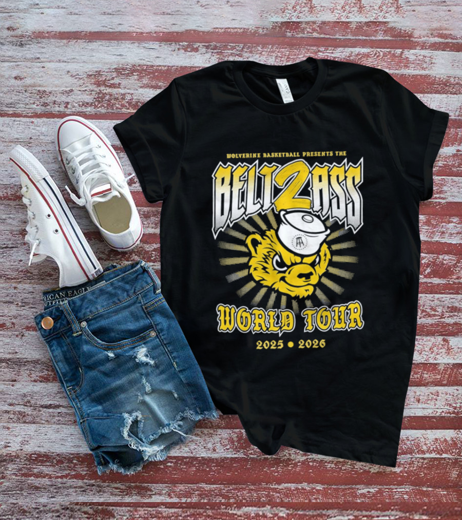 Southeast Michigan Summer Tour Belt 2 Ass World Tour 2023 2024 T-Shirt