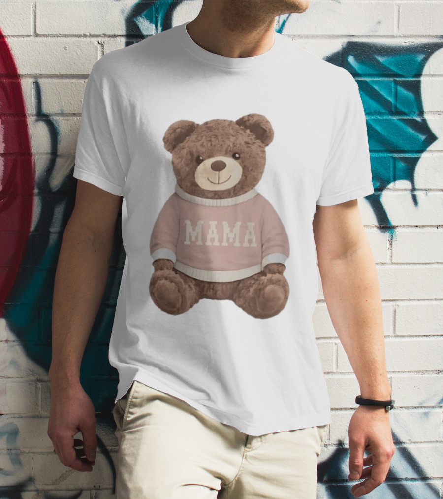 Mama Bear Stuffie Mother's Day 2026 Gift For Moms T-Shirt