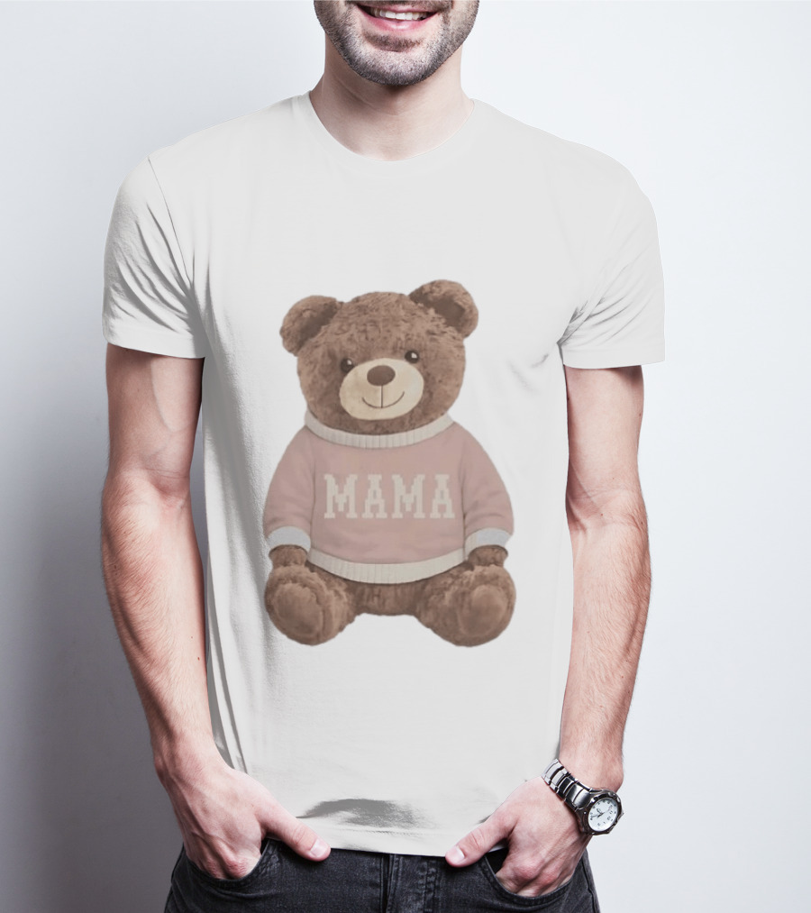 Mama Bear Stuffie Mother's Day 2026 Gift For Moms T-Shirt