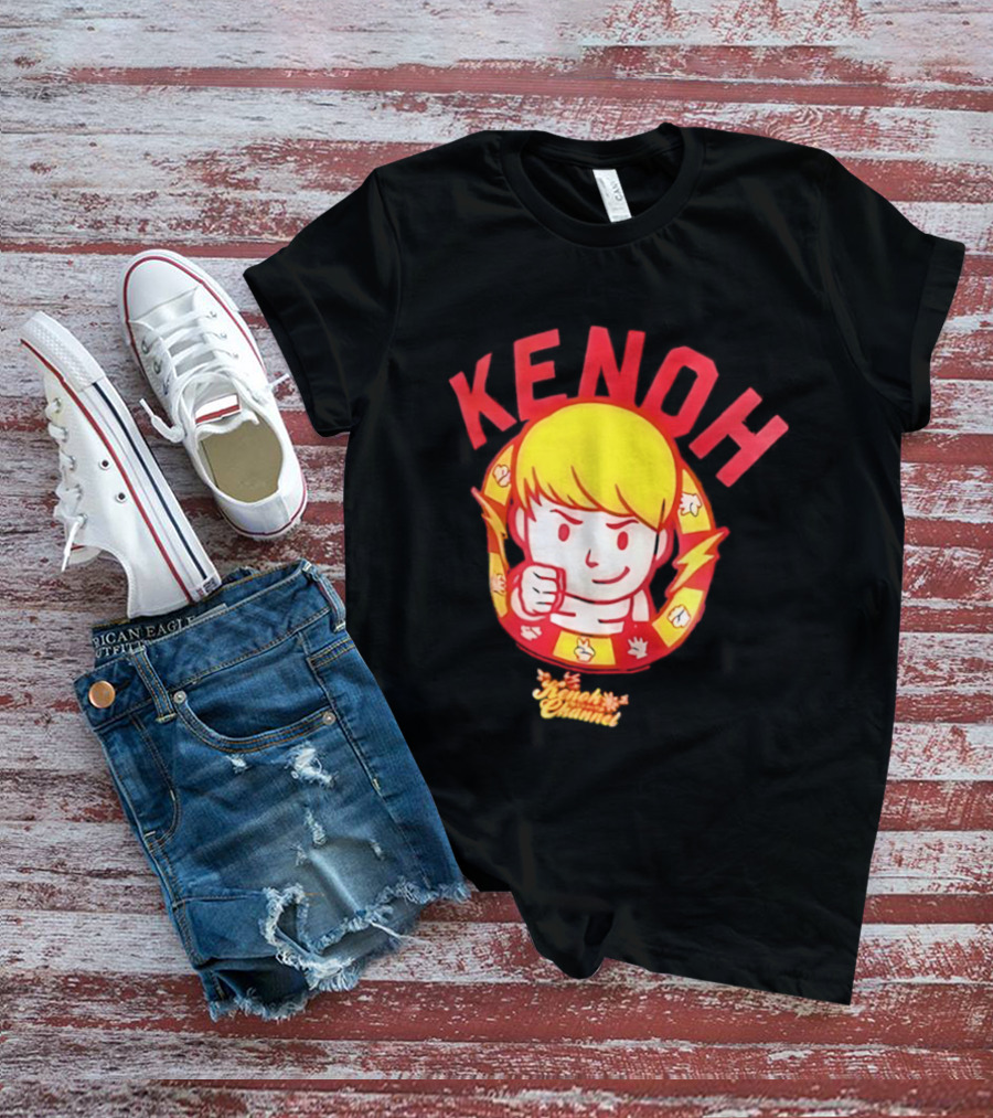 KENOH Chibi Boxer Punch Channel T-Shirt