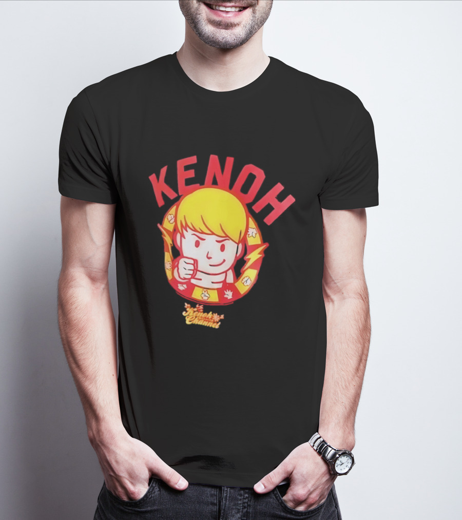 KENOH Chibi Boxer Punch Channel T-Shirt