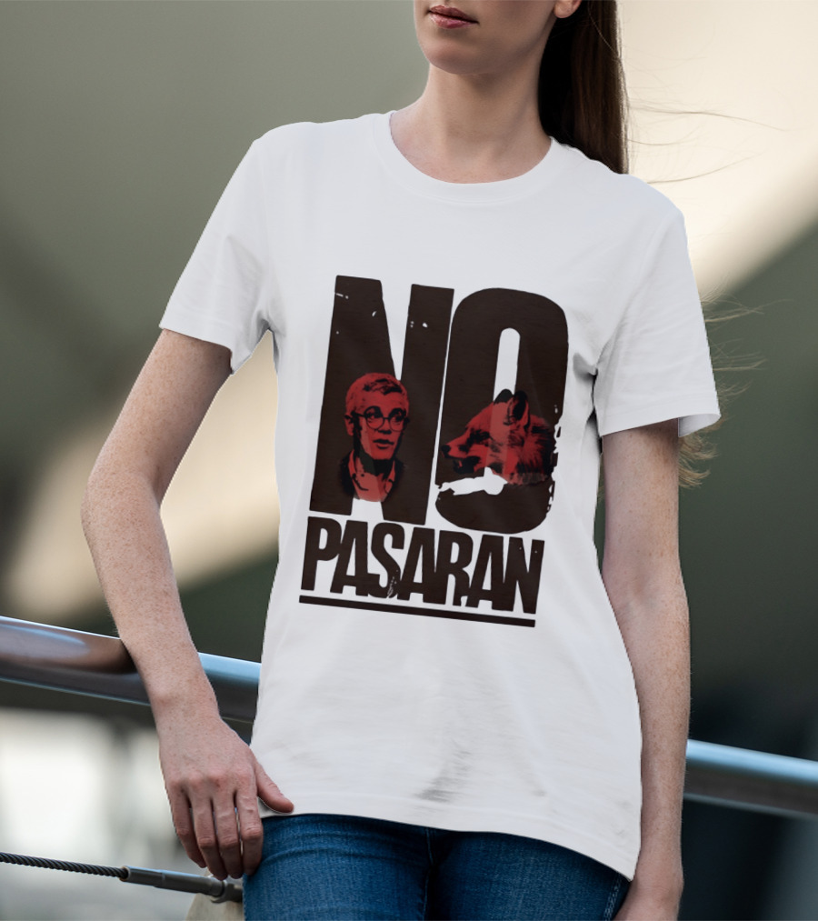 No Pasaran Wolf And Man T-Shirt