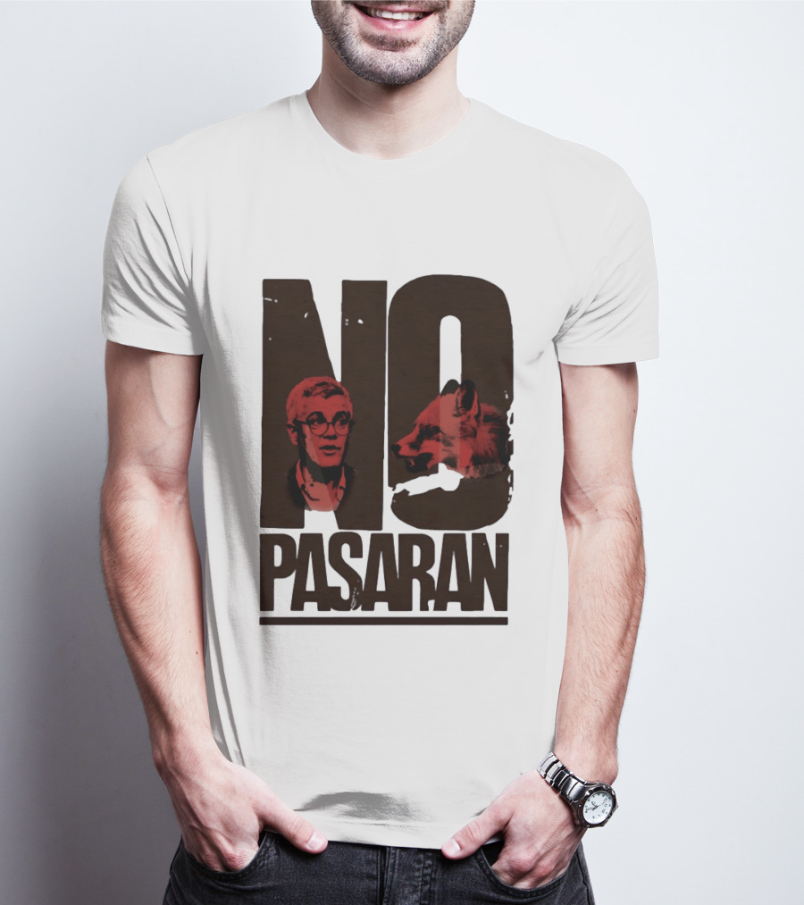 No Pasaran Wolf And Man T-Shirt
