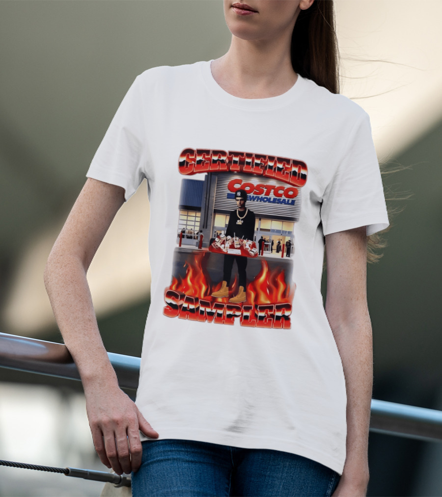 Certified Sampler Costco Wholesale 90s Bootleg T-Shirt