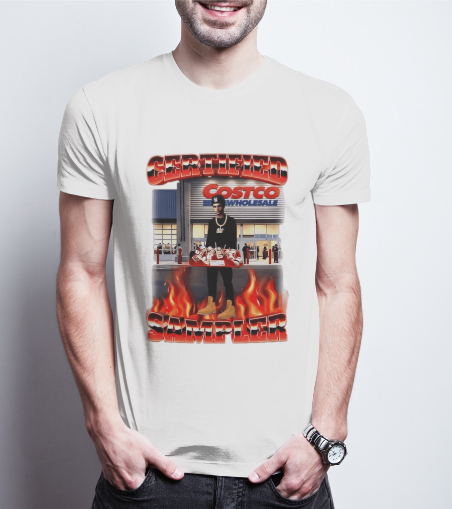 Certified Sampler Costco Wholesale 90s Bootleg T-Shirt