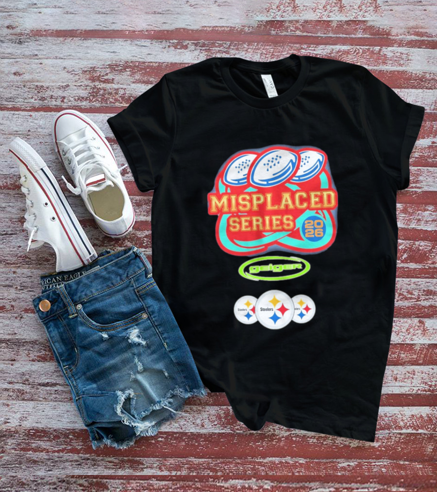Steelers Misplaced Series 2026 Geiger T-Shirt
