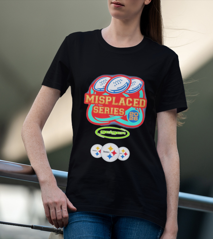 Steelers Misplaced Series 2026 Geiger T-Shirt