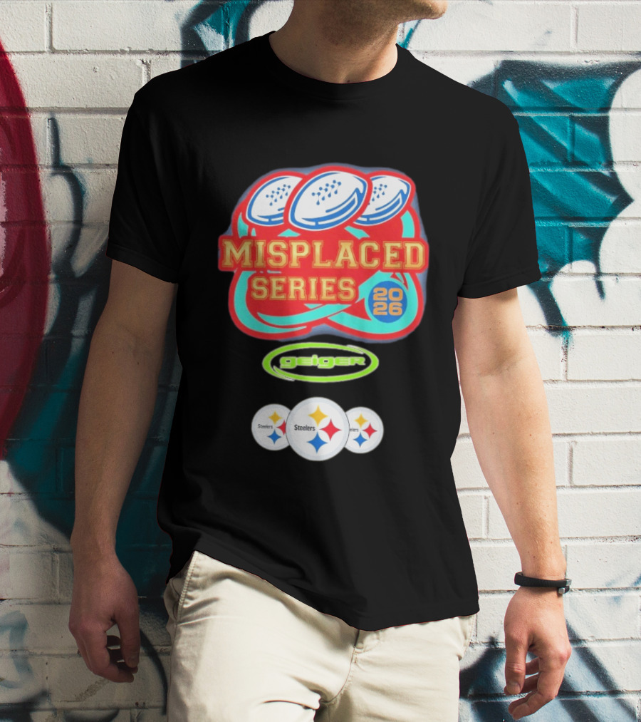 Steelers Misplaced Series 2026 Geiger T-Shirt