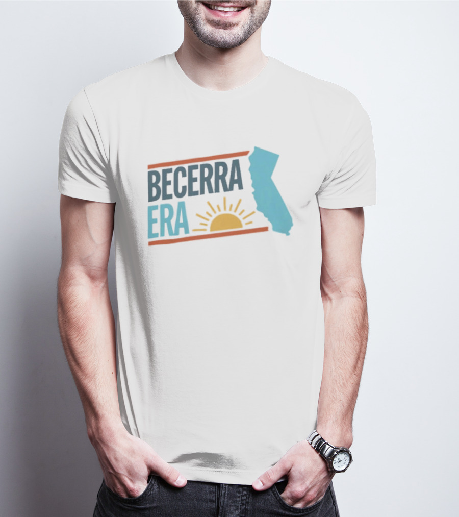Becerra Era California 2026 Governor Campaign Sun State T-Shirt