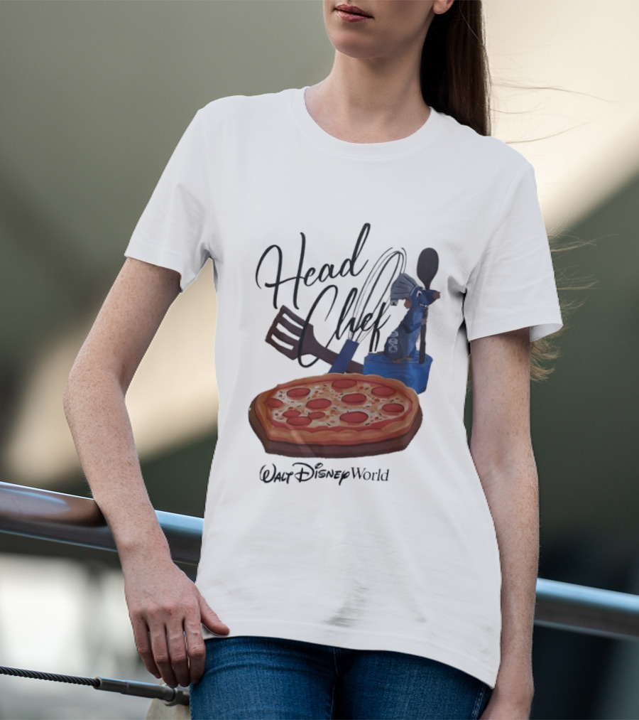 Head Chef Ratatouille Pizza Walt Disney World T-Shirt