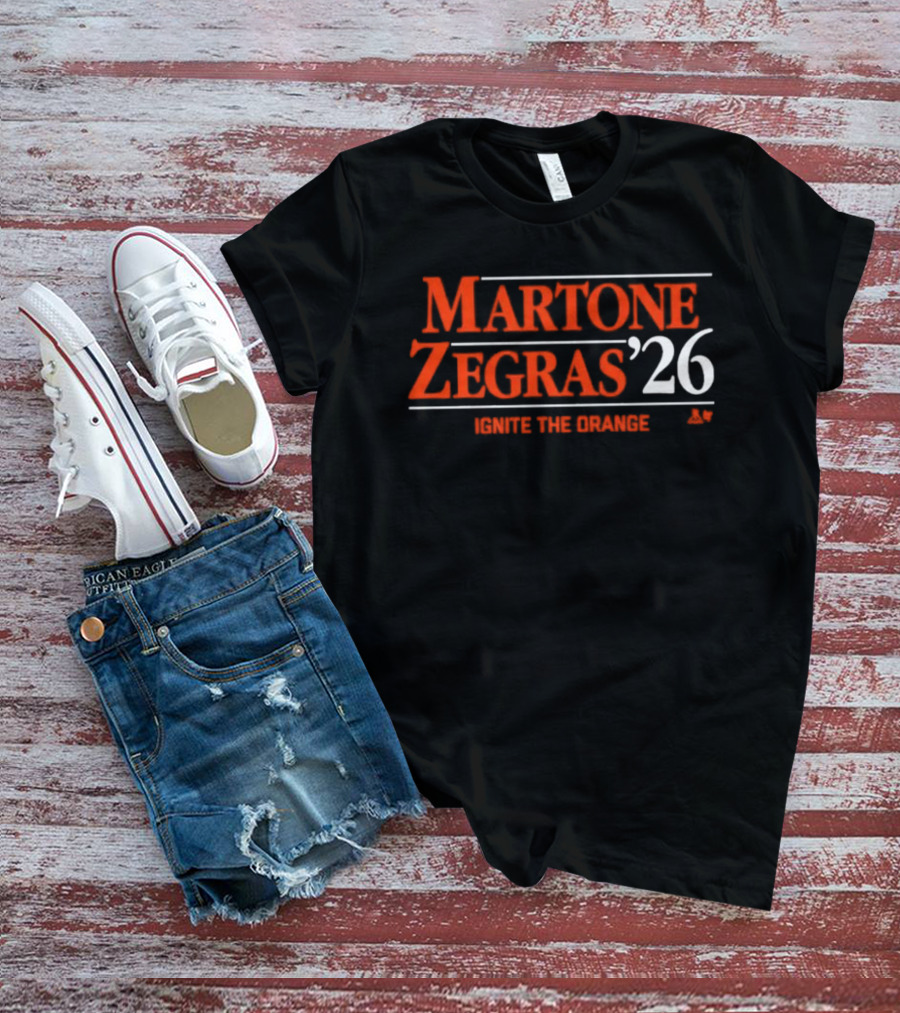 Martone Zegras '26 Make The Change Red T-Shirt