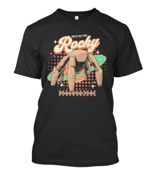 Project Hail Mary Rocky Alien Amaze Amaze Amaze Vintage Style Spacecraft T-Shirt