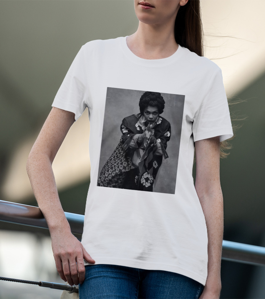 Denim Tears Ms. Lauryn Hill Iconic Style Photo T-Shirt