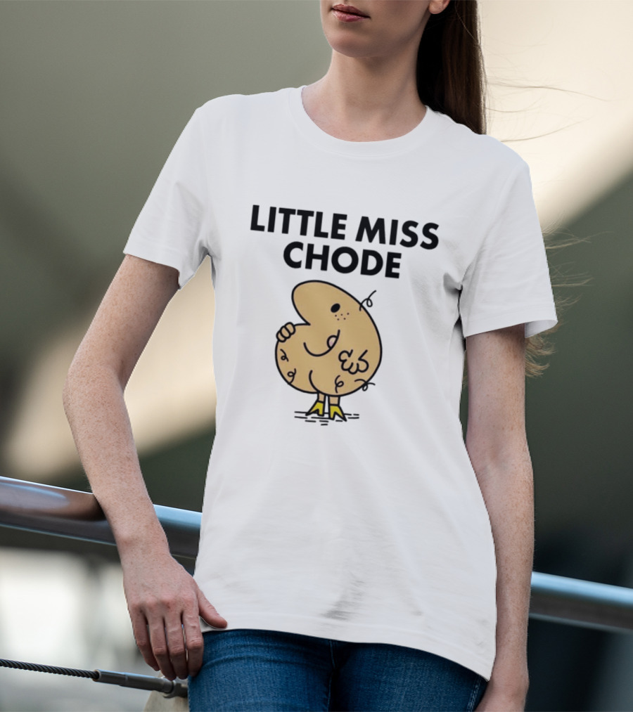 Little Miss Chode Funny Cartoon T-Shirt