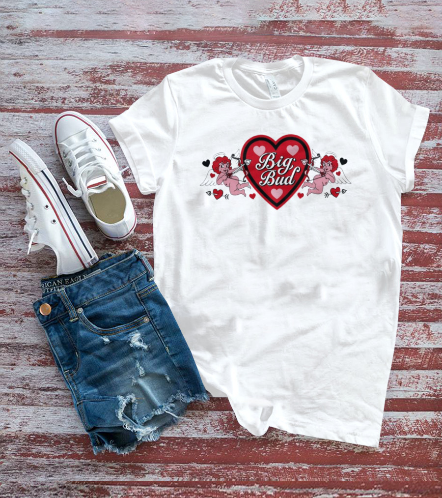 Big Bud Cupid Heart Love T-Shirt