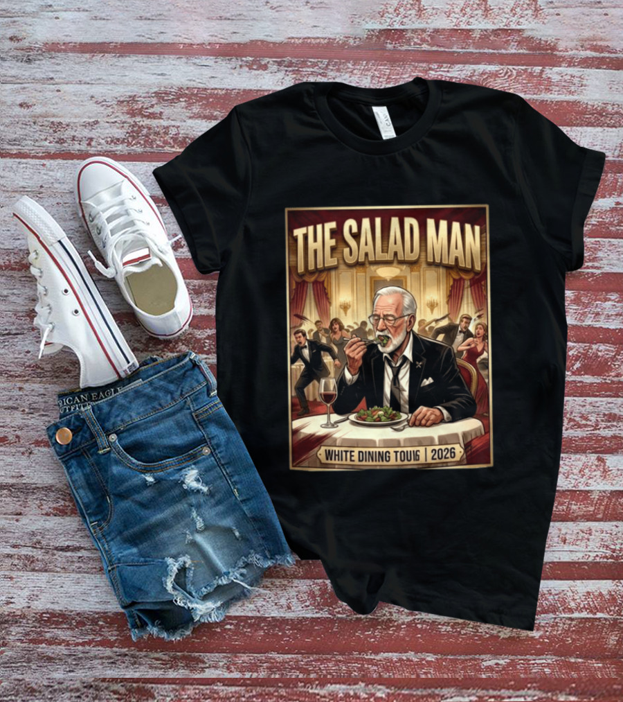 The Salad Man White Dining Tour 2026 T-Shirt