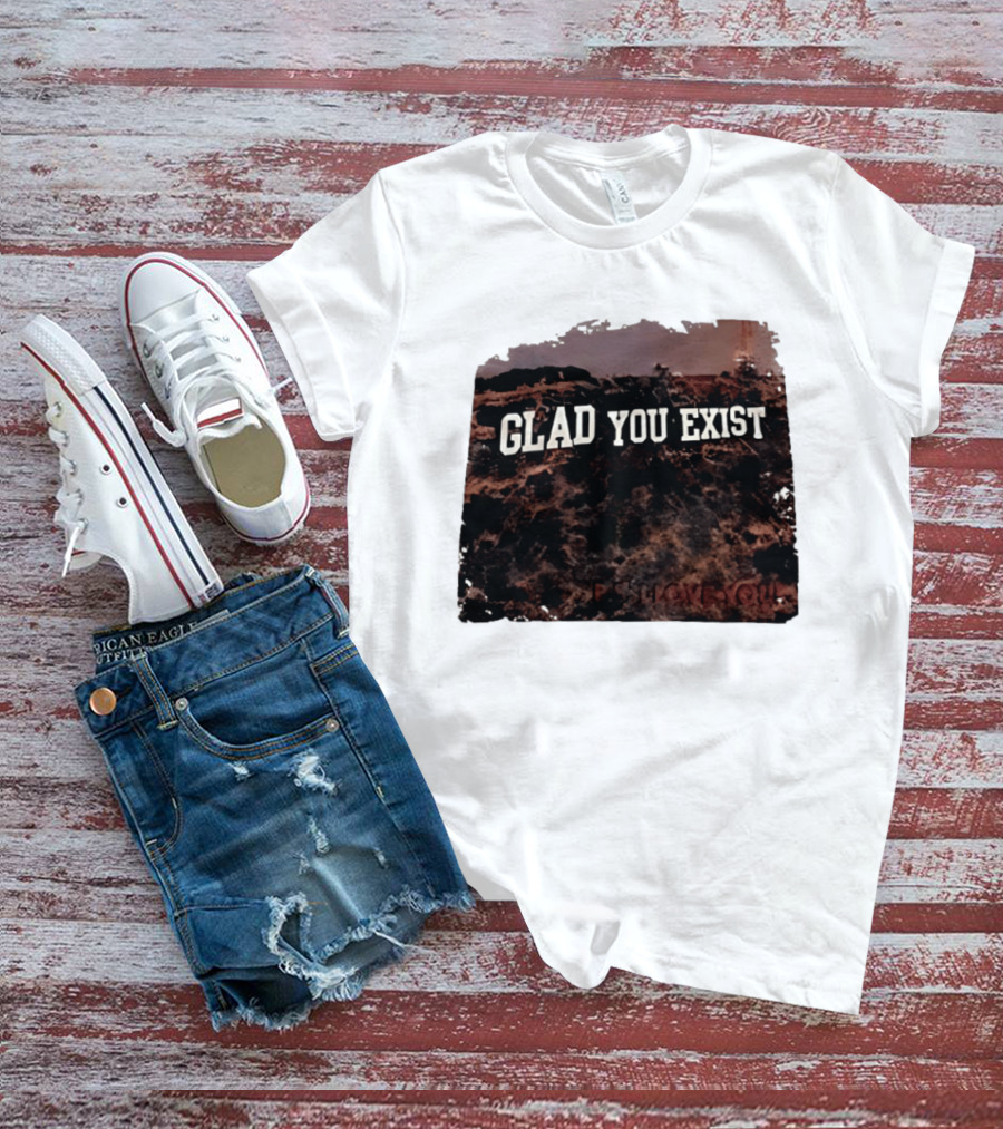Brandy Melville Glad You Exist Pajama Party Collection T-Shirt