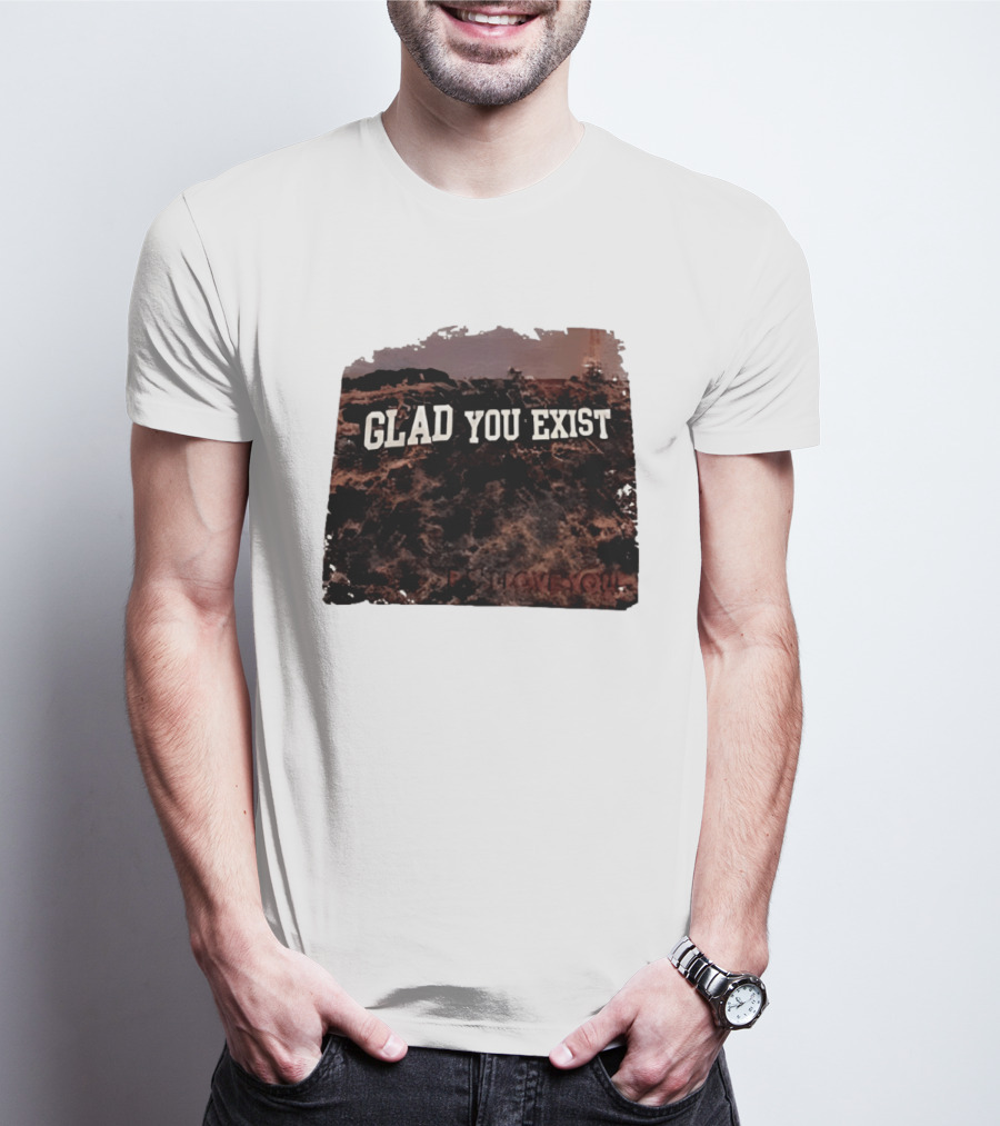 Brandy Melville Glad You Exist Pajama Party Collection T-Shirt