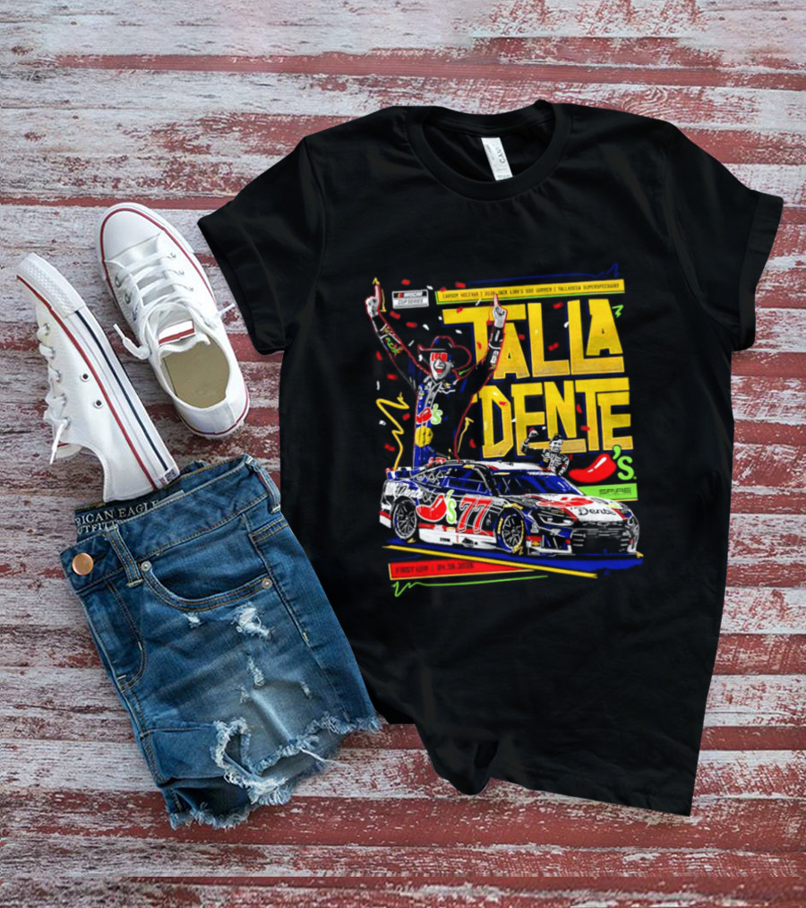 Carson Hocevar Talladega Superspeedway Victory Celebration $77 Jack Link's NASCAR Cup Series T-Shirt