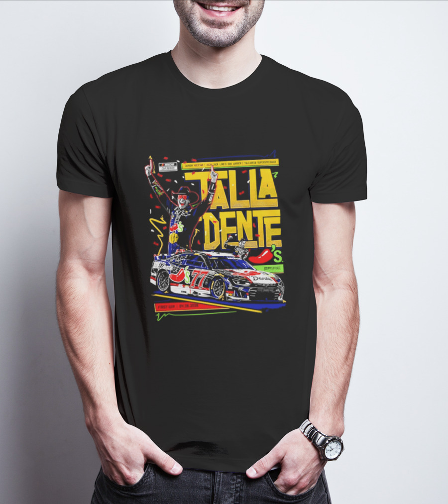 Carson Hocevar Talladega Superspeedway Victory Celebration $77 Jack Link's NASCAR Cup Series T-Shirt