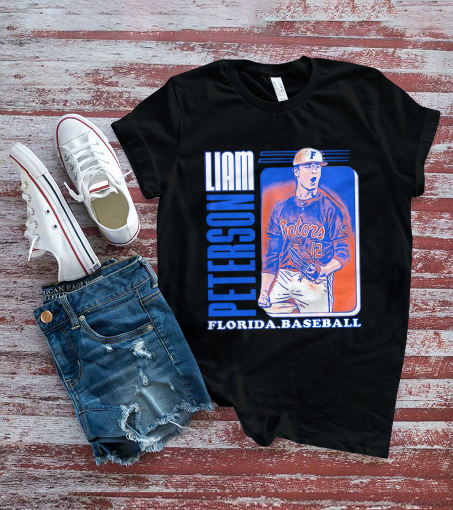 Liam Peterson Florida Gators Baseball Player T-Shirt