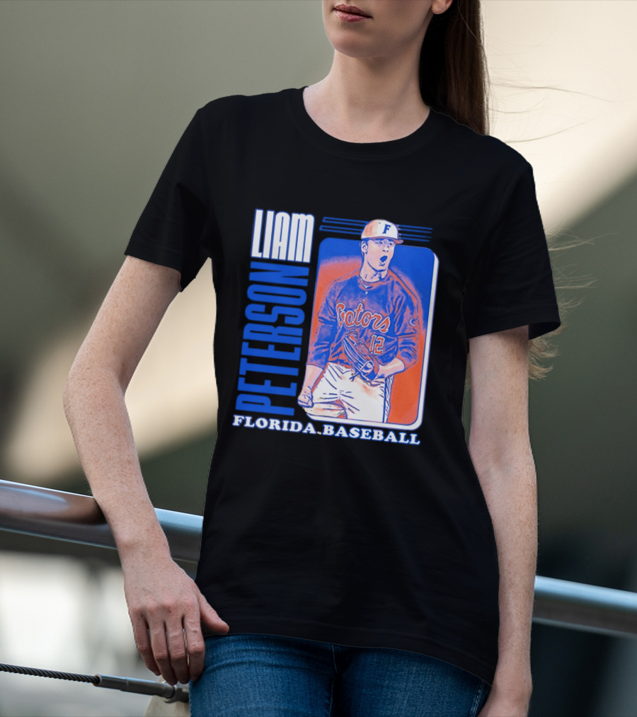 Liam Peterson Florida Gators Baseball Player T-Shirt