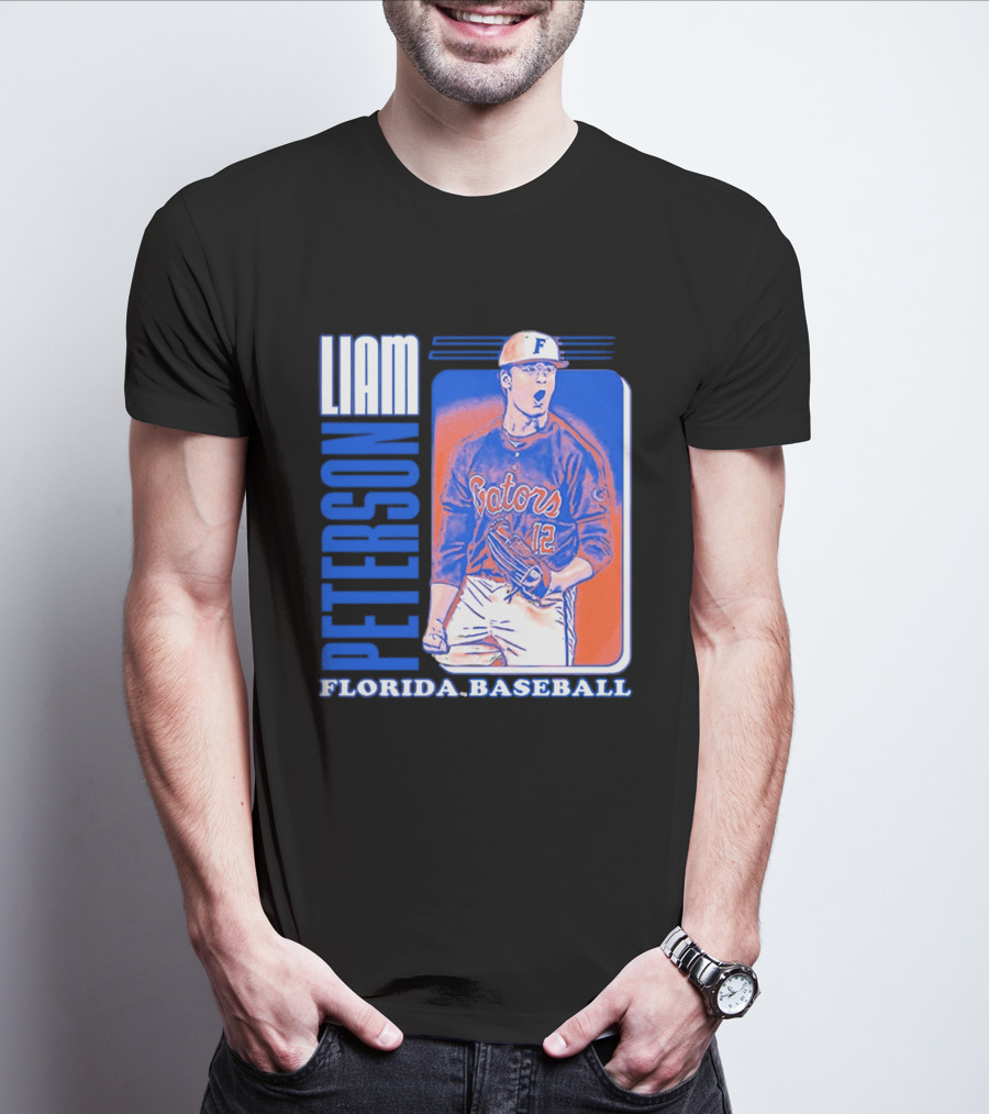 Liam Peterson Florida Gators Baseball Player T-Shirt