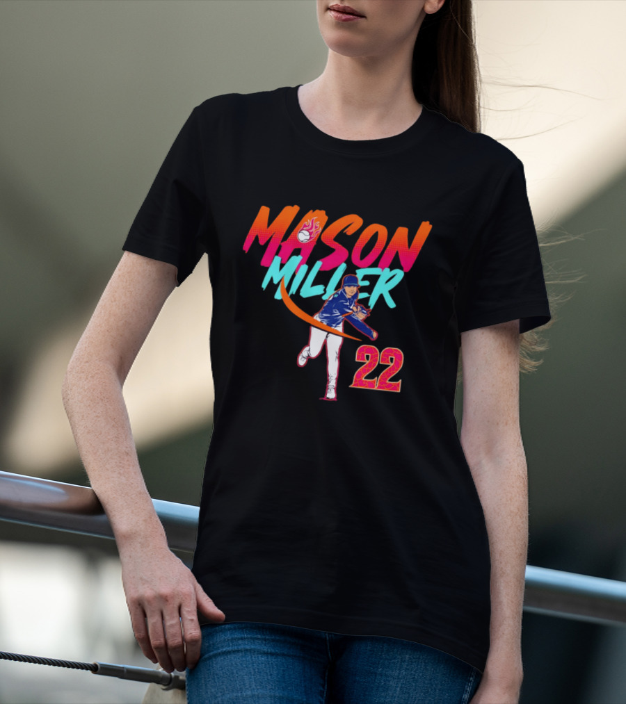 Mason Miller 22 San Diego Padres MLB City Edition 2026 Baseball Pitcher T-Shirt