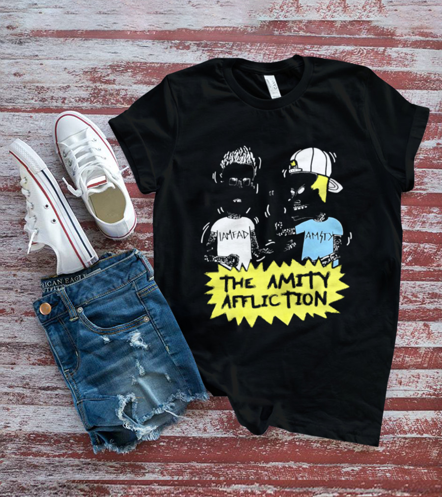 The Amity Affliction Beavis Butt Head T-Shirt
