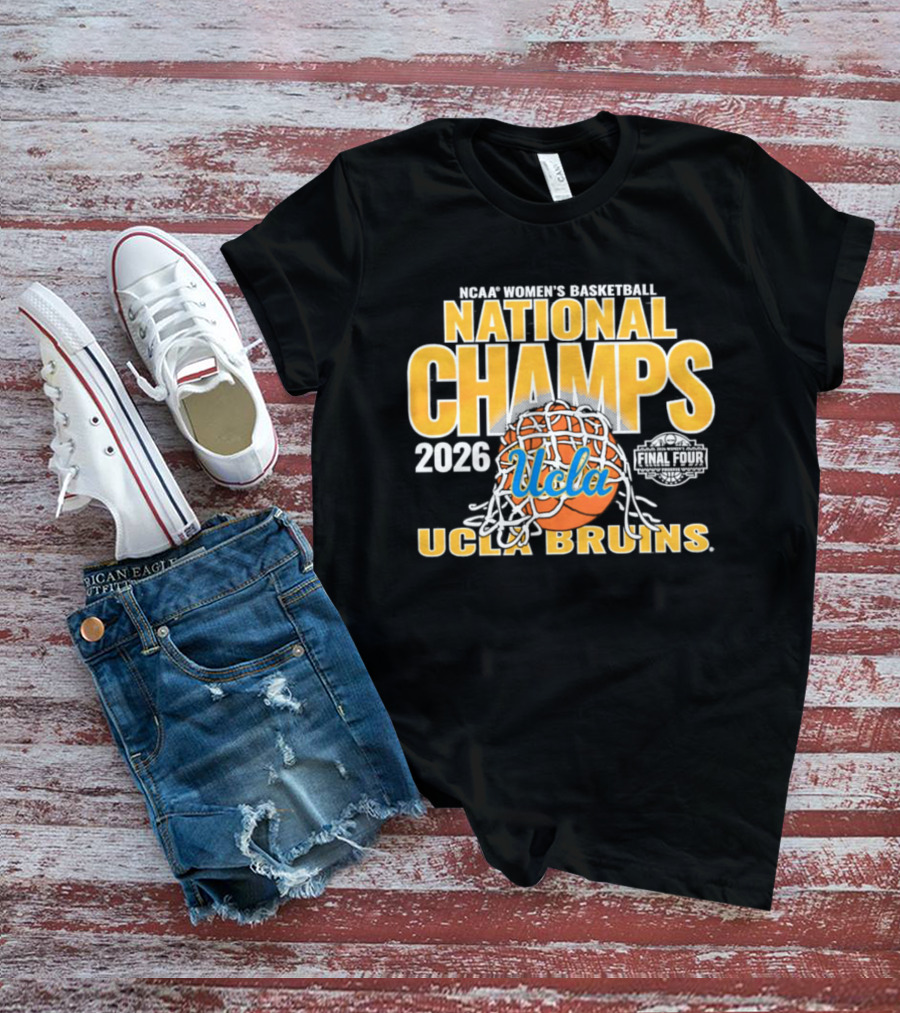 UCLA Bruins 2026 National Champs Women's Basketball T-Shirt