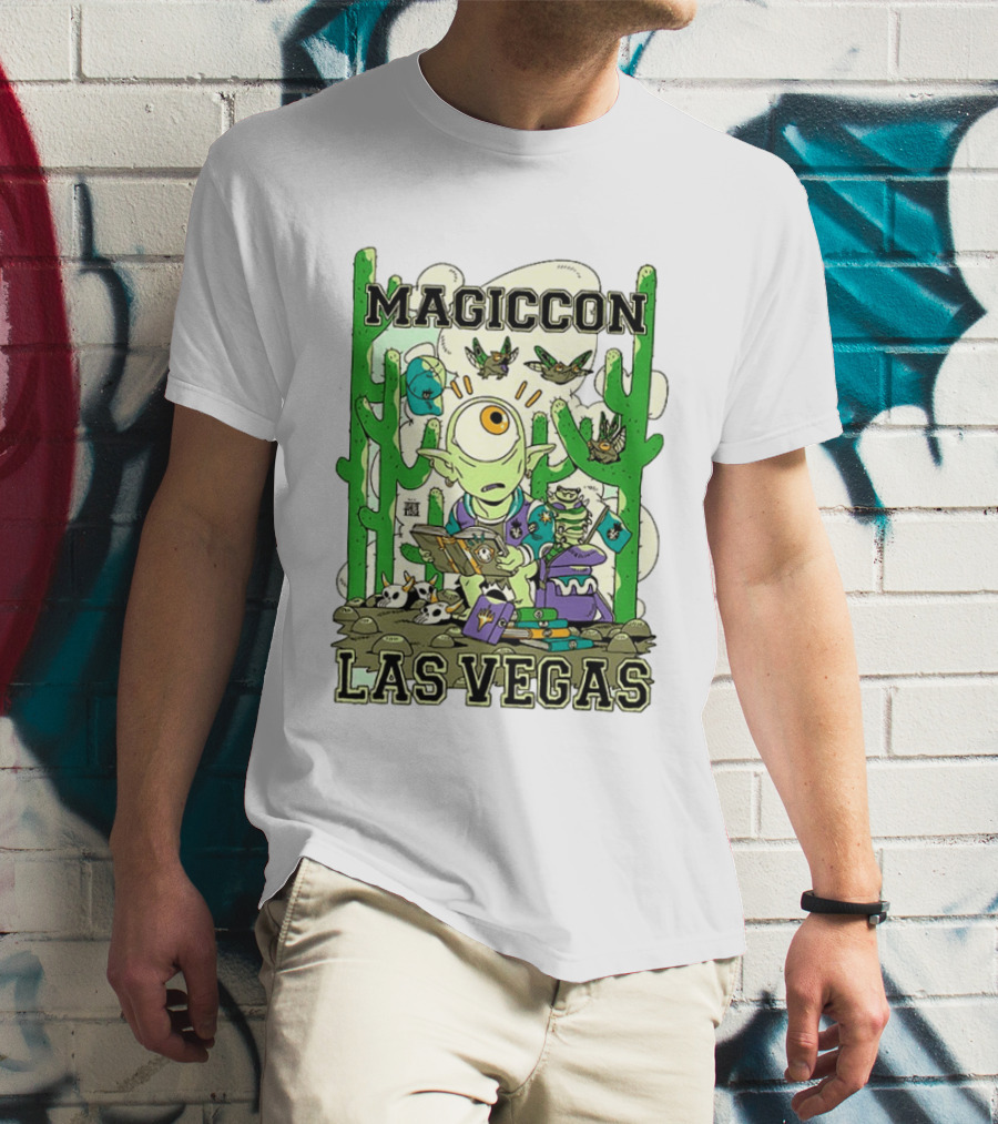 Magiccon Las Vegas One Eyed Alien Cactus Adventure T-Shirt
