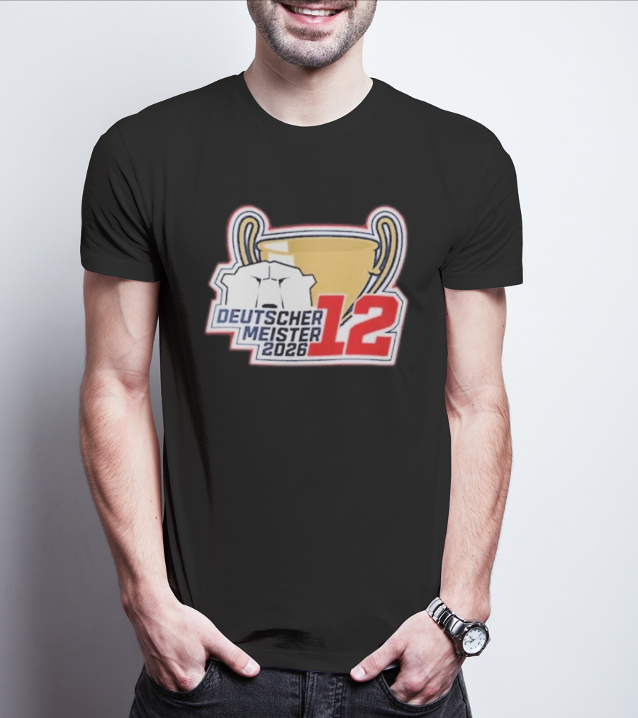 Eisbären Berlin Deutscher Meister Trophy 2026 12 T-Shirt