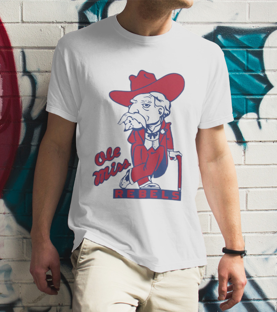Ole Miss Rebels Colonel Reb T-Shirt
