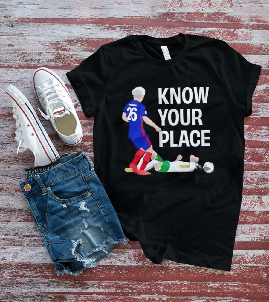 FC Tokyo Motoki Nagakura Know Your Place Soccer Player Action Scene T-Shirt