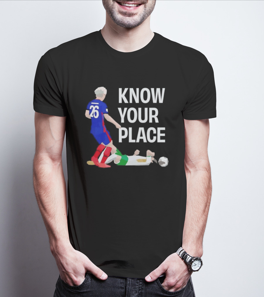FC Tokyo Motoki Nagakura Know Your Place Soccer Player Action Scene T-Shirt