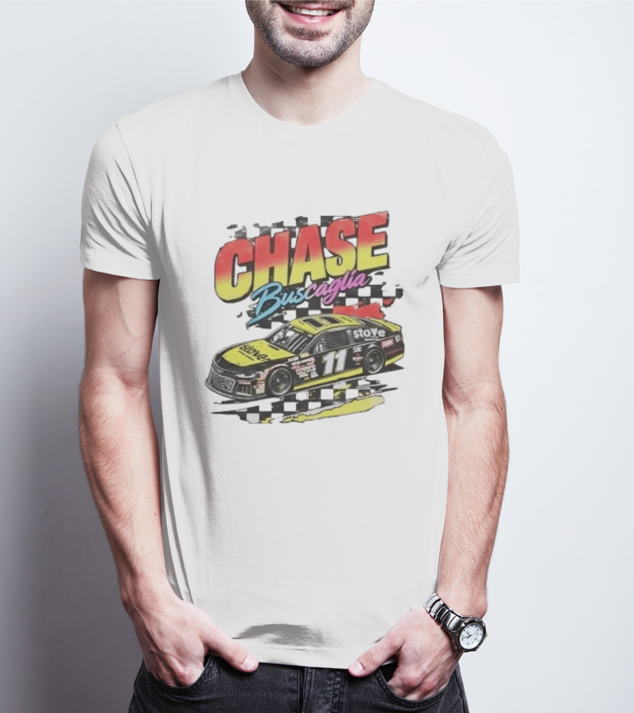 Chase Buscaglia Race Car Driver 11 Stove Philly Racing T-Shirt