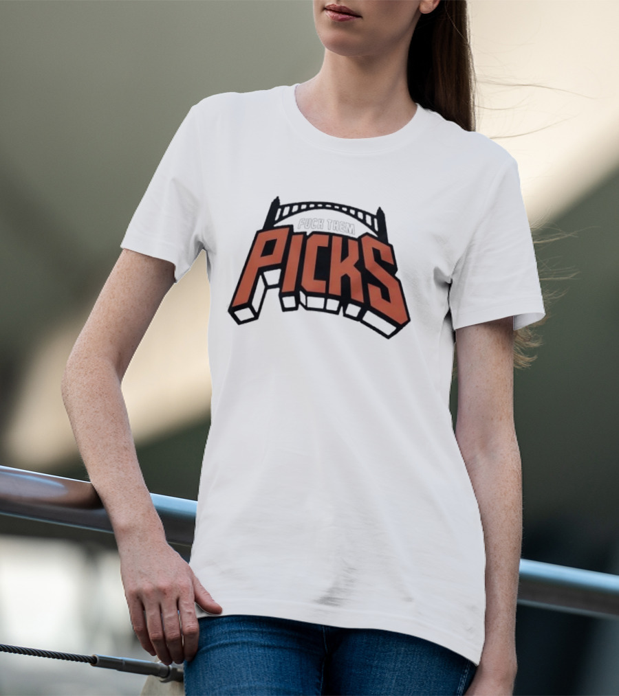 New York Knicks Fuck Them Picks Bridge T-Shirt